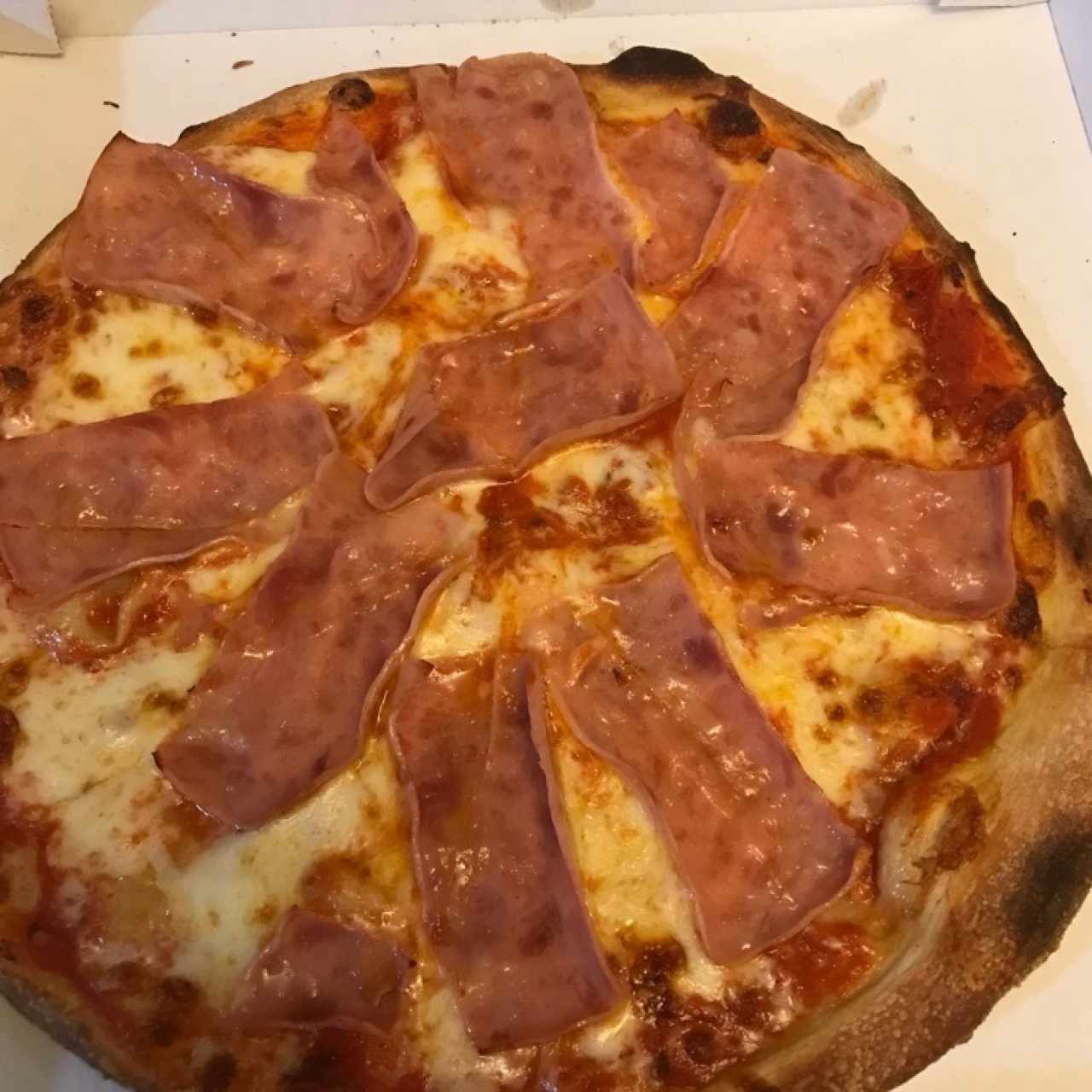 pizza de jamon