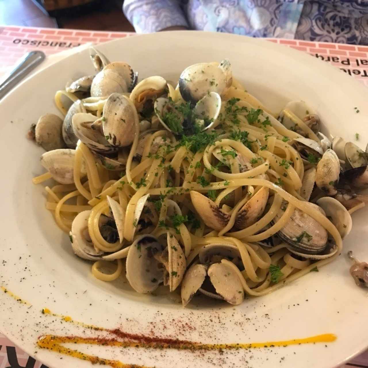 Linguini a la Vongole