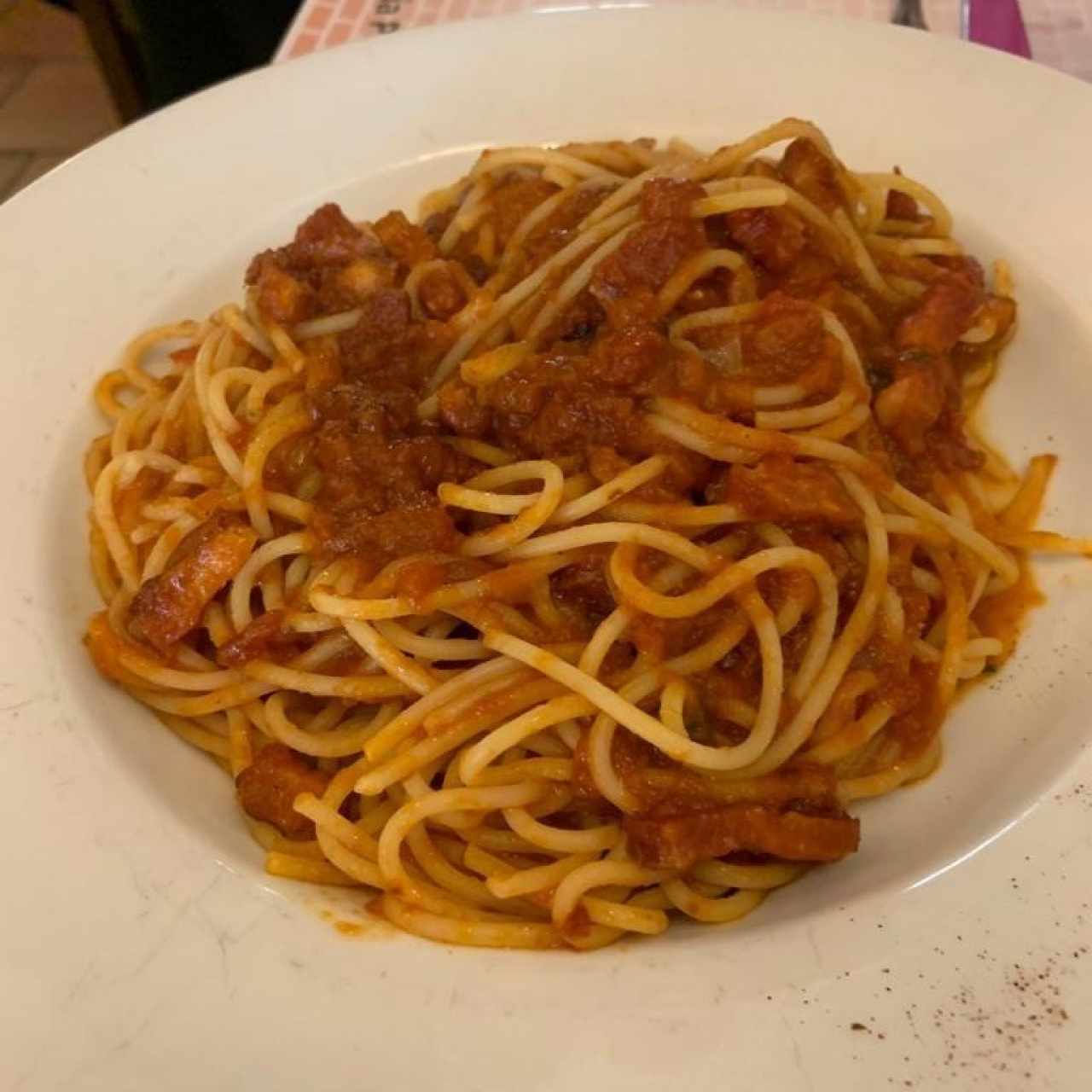 Spaghetti all’Amatriciana