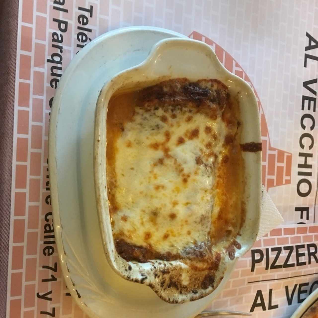 lasagna de carne 