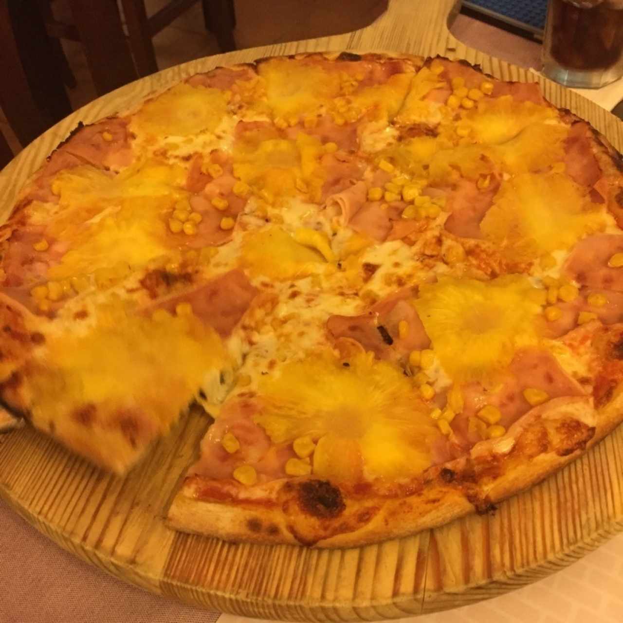 pizza hawaiana