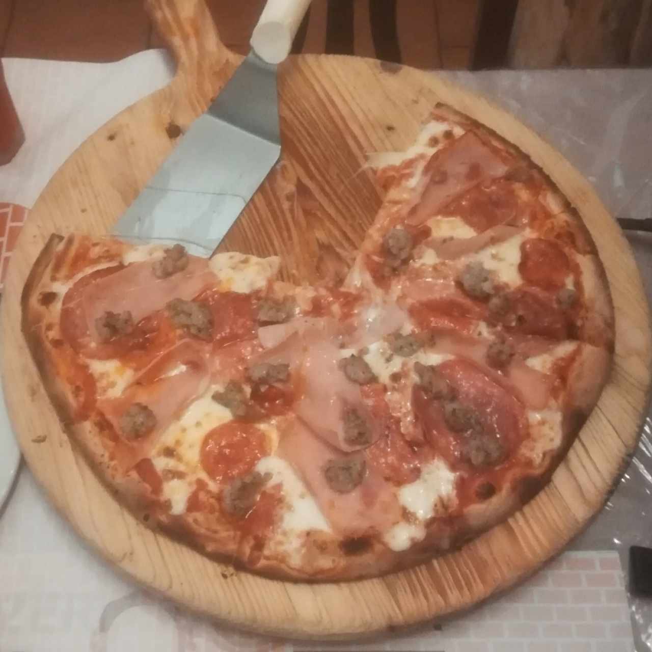 Pizza Al Vecchio Forno - Tamaño Familiar