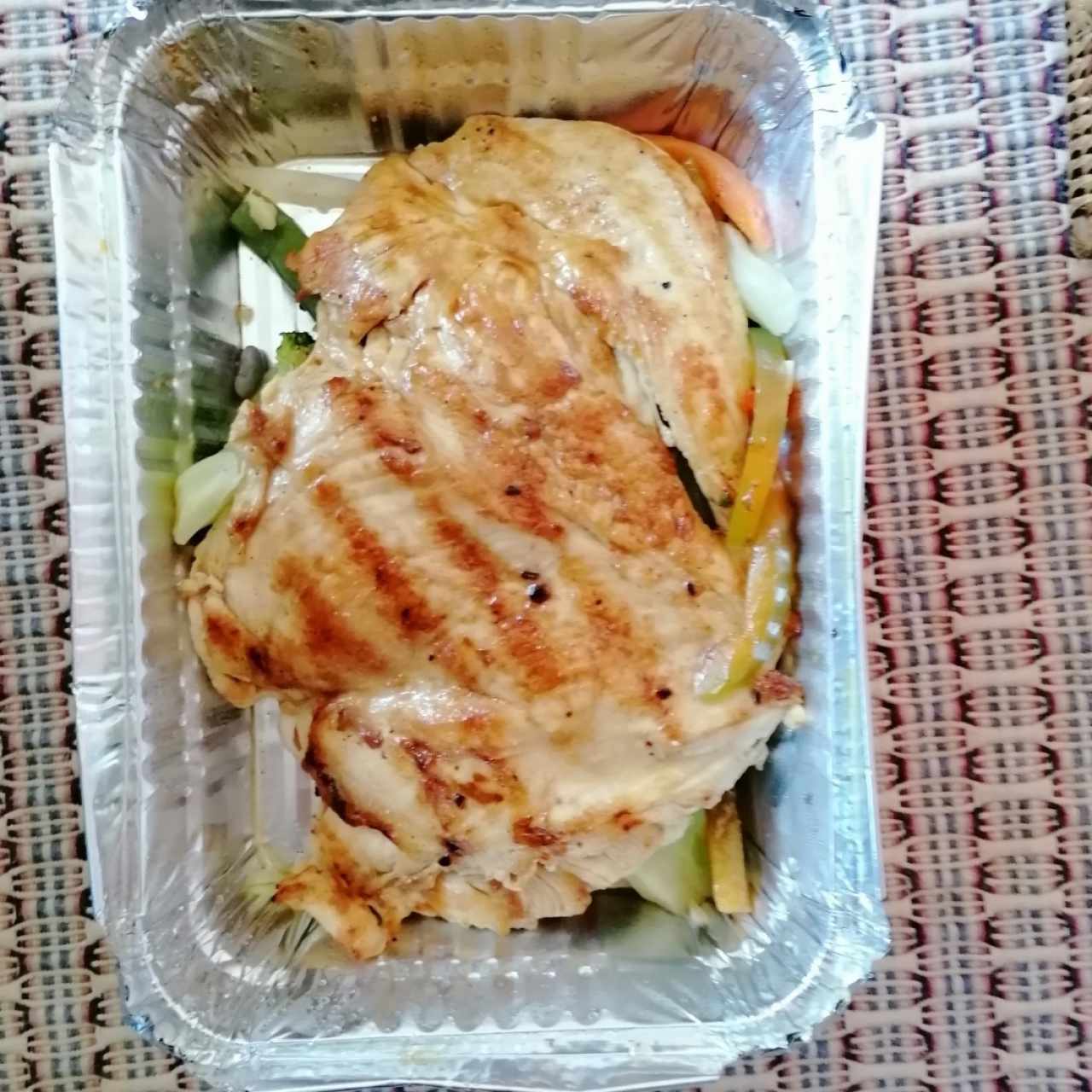 Pollo a la plancha