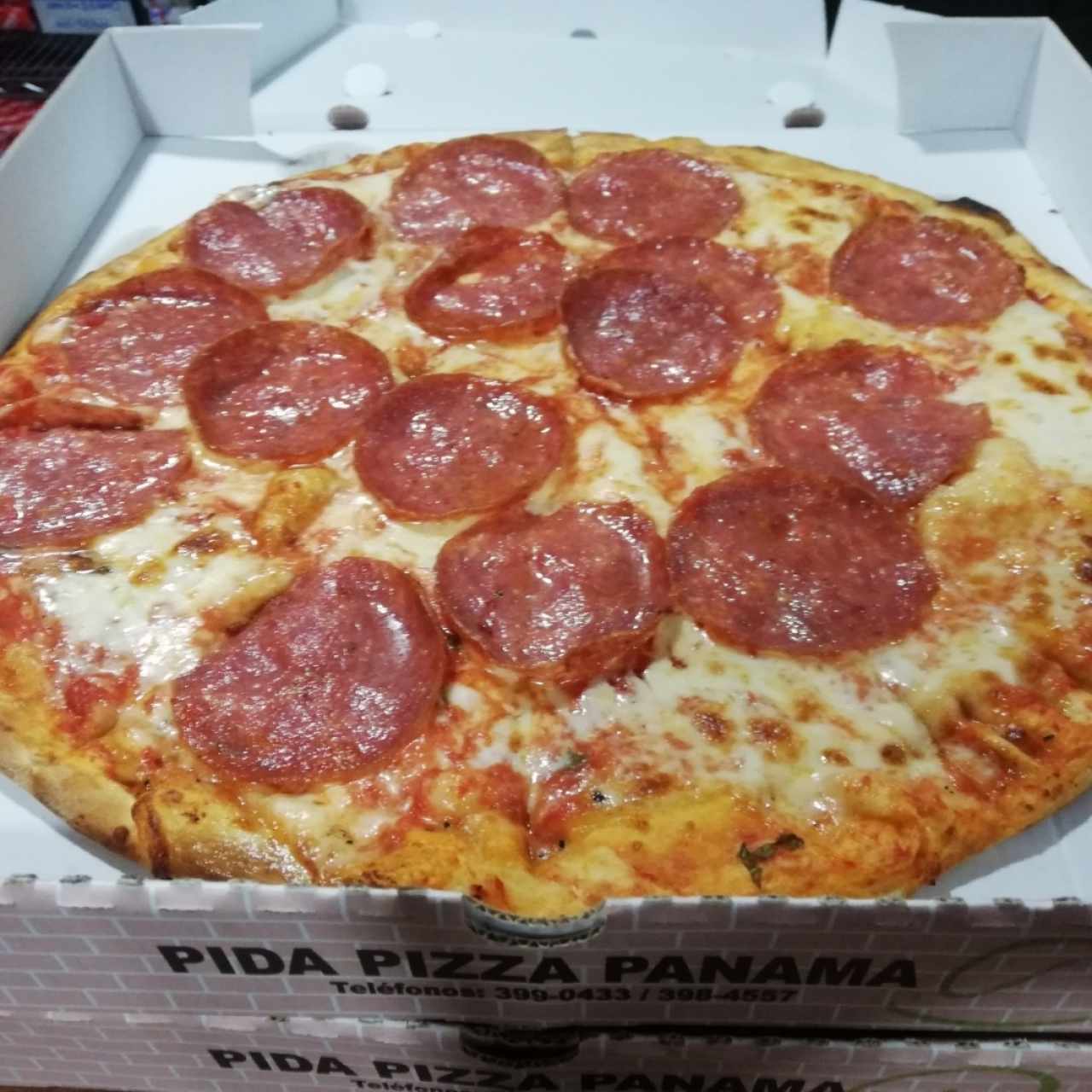 pizza de salami