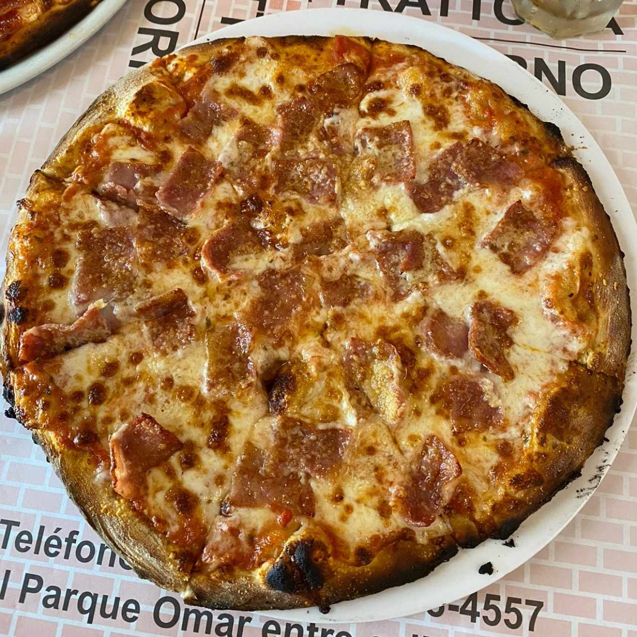 Pizza amatriciana, tamaño individual