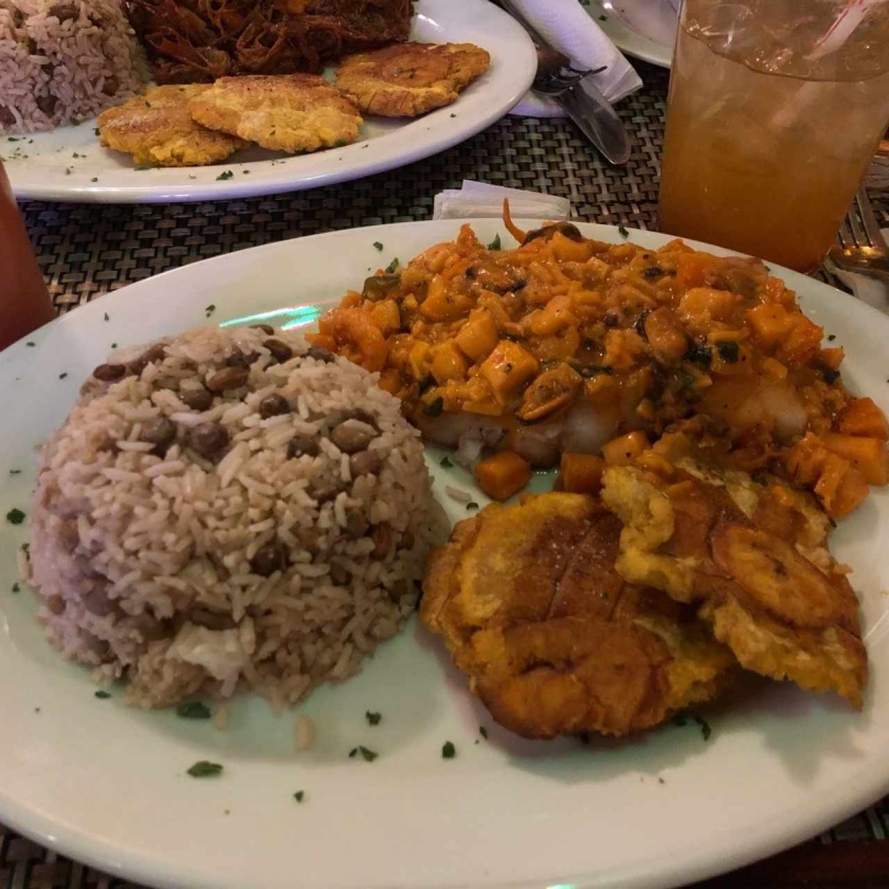 filete de corvina a la negra