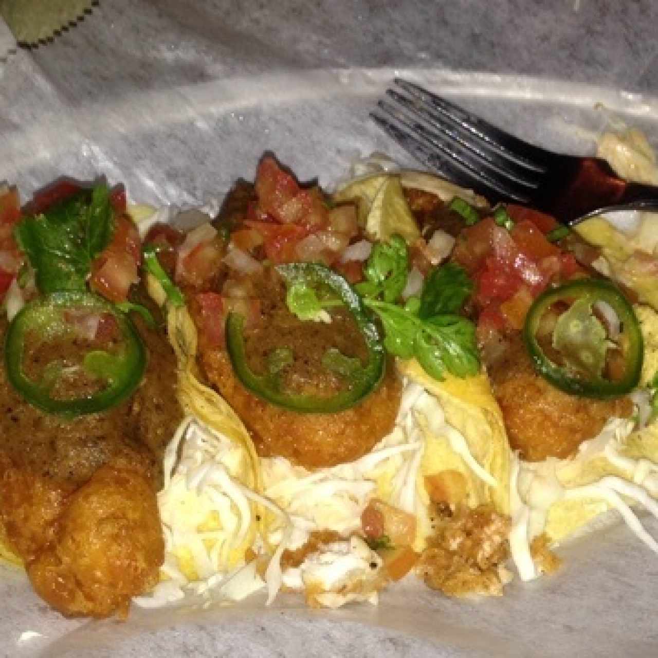 Fish tacos 