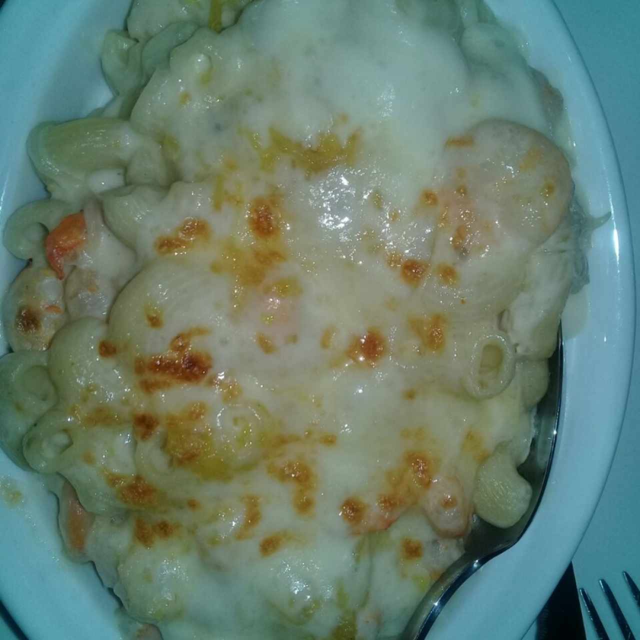 Mac cheese de cámaron