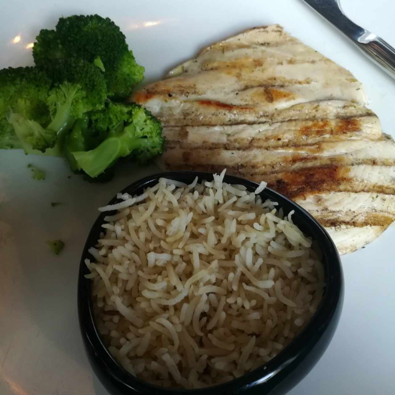 Pollo a la Plancha con Brocoli