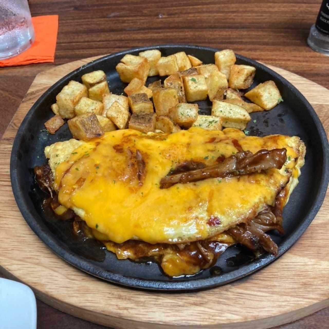 Omelette pedro picapiedra
