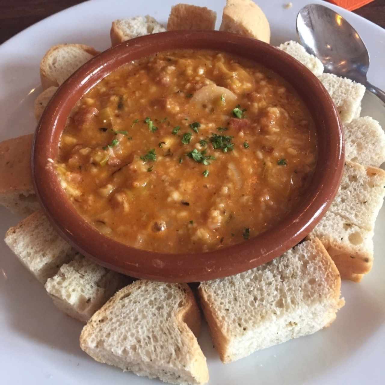 puerco con queso fundido