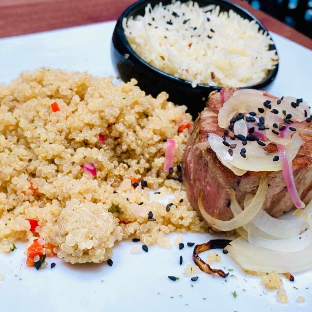 Atún + Quinoa + Arroz Basmati