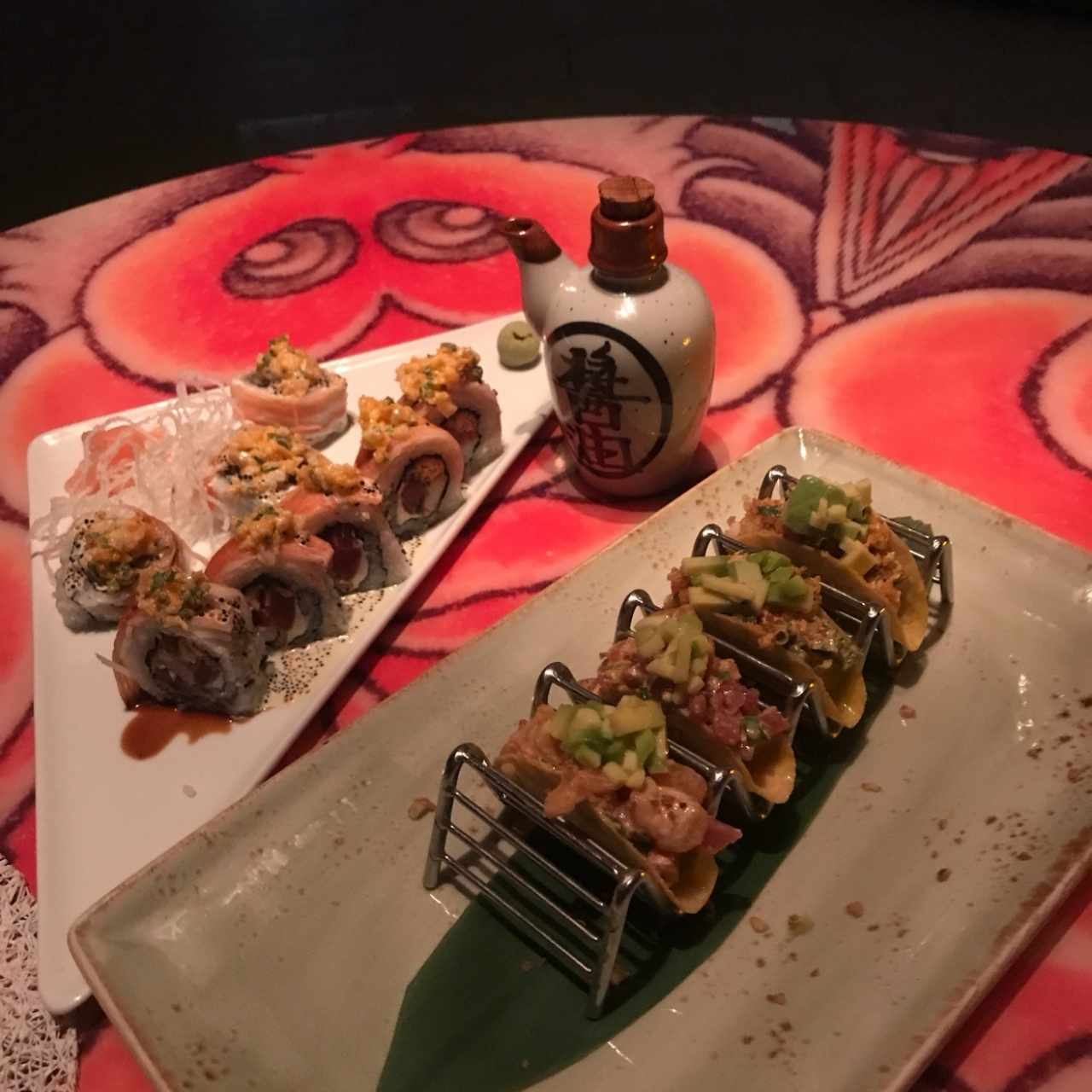 taquitos y sushi