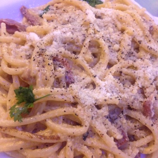 Carbonara al dente