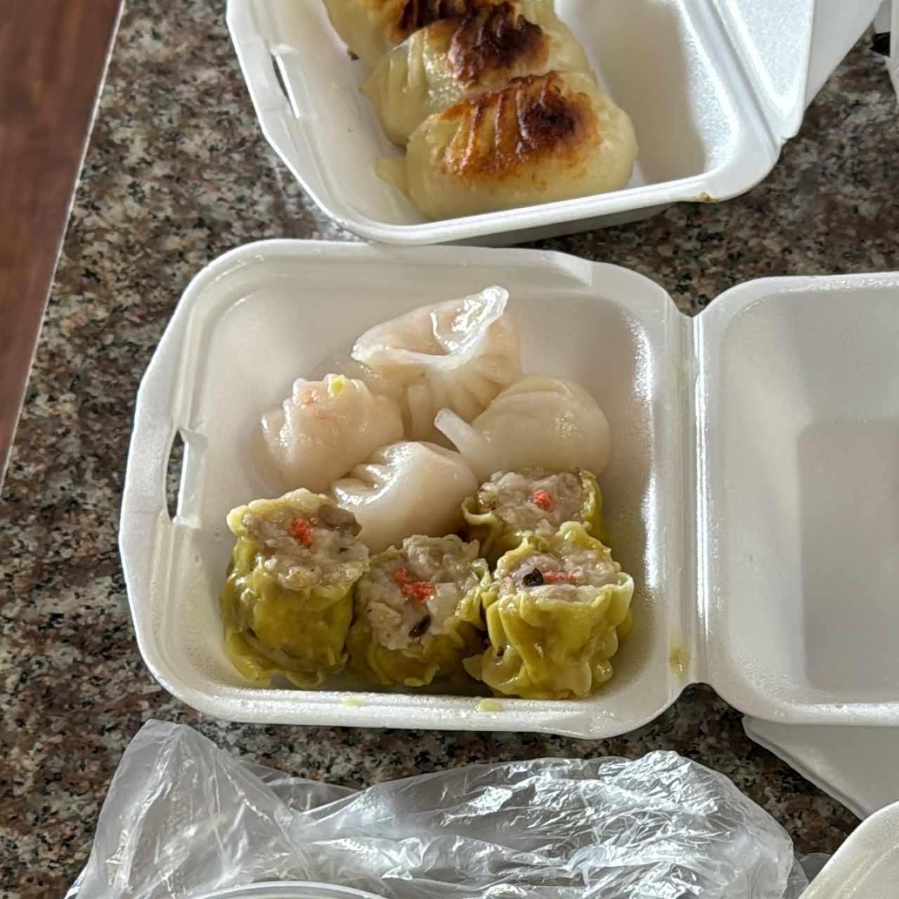 Hakao y siu mai