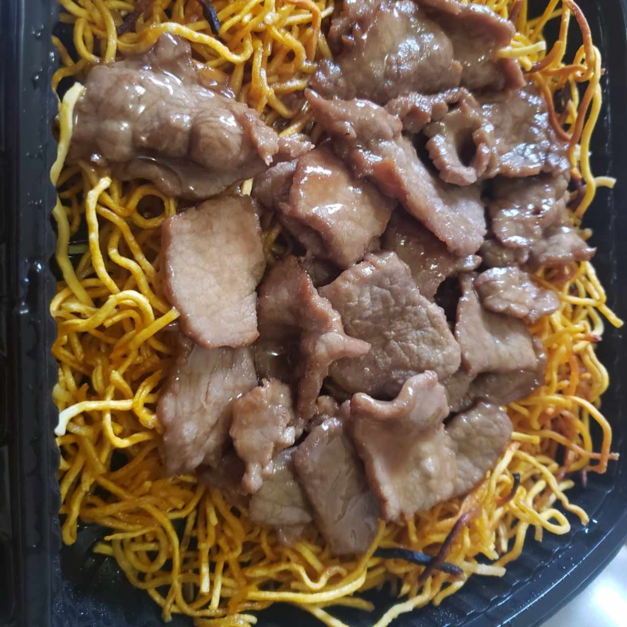 chow mein de carne a la canton
