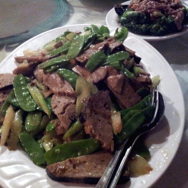 Ho Lan Tau  con pescado vegetariano