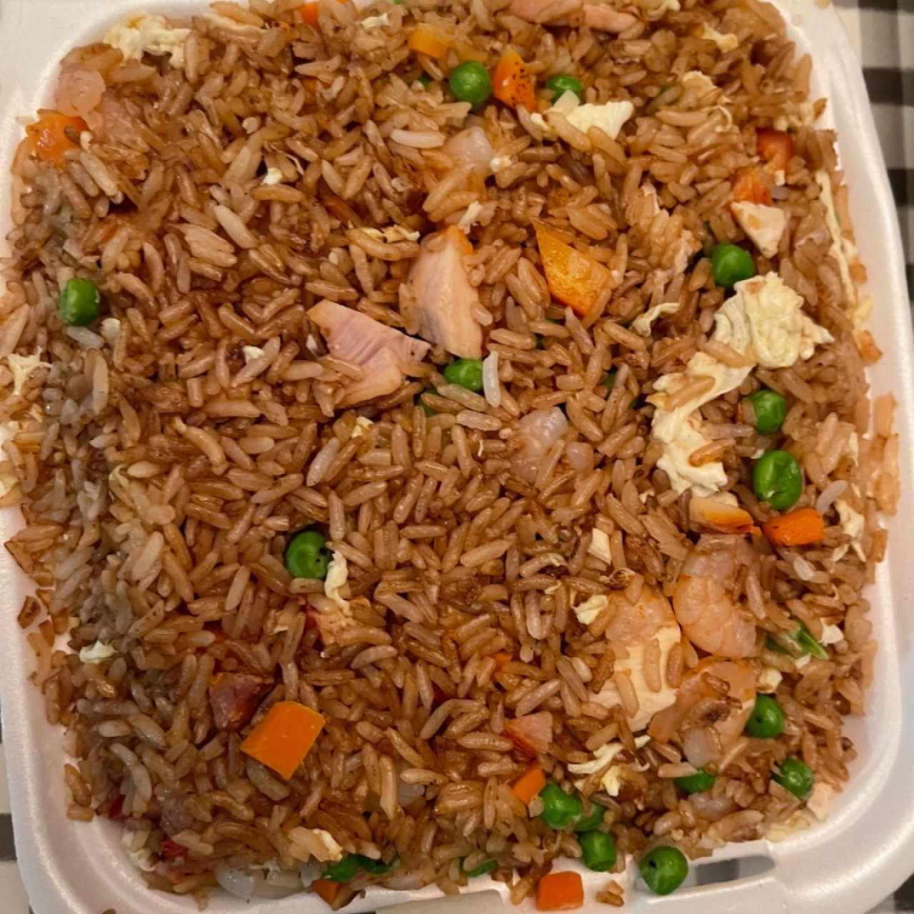 Arroz combinación 