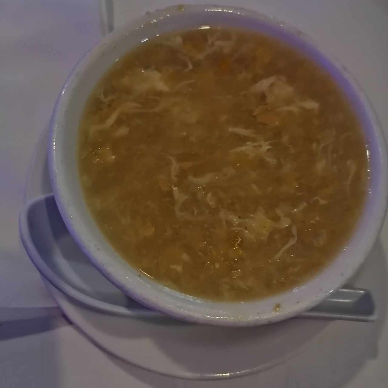 Sopa de Maíz con Pollo