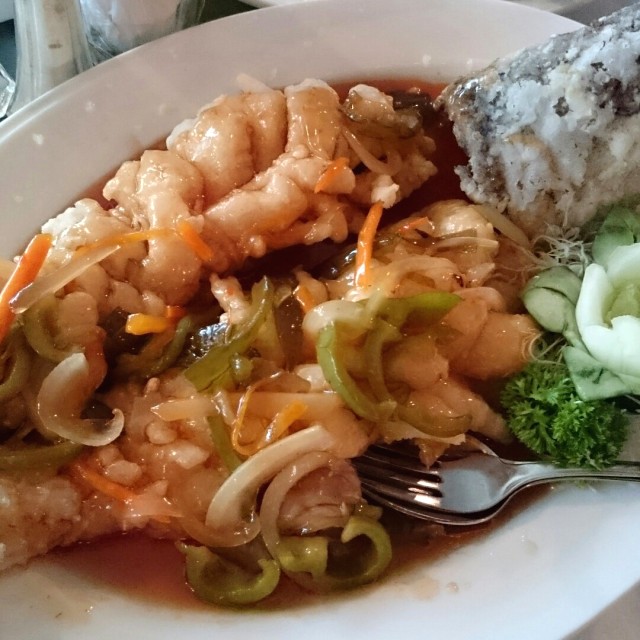 Sweet and sour fish 