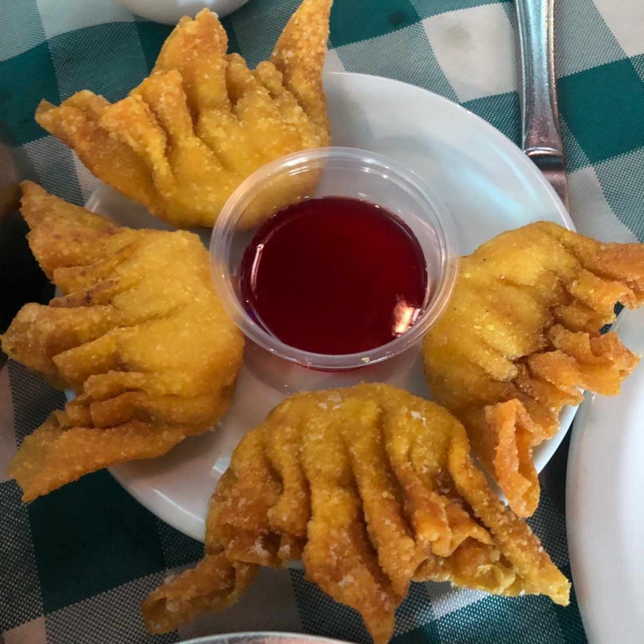 Soy Kao Frito / Wantón de Camarones (Dim Sum)