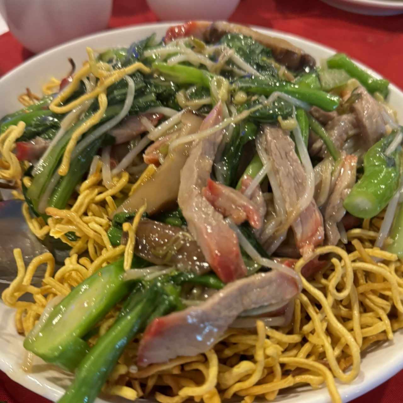 Chow Mein Combinación a la Cantón