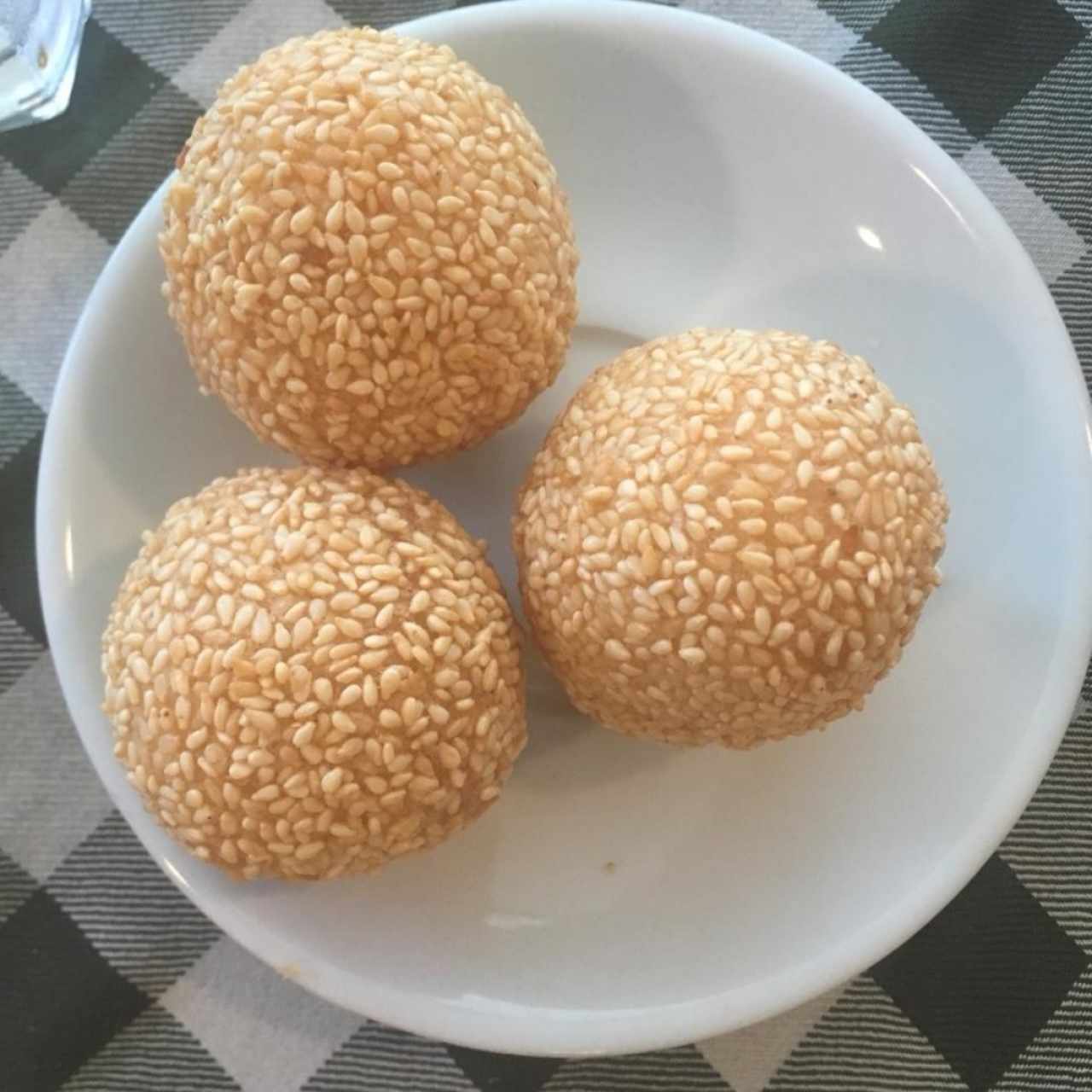 bolitas de ajonjolí