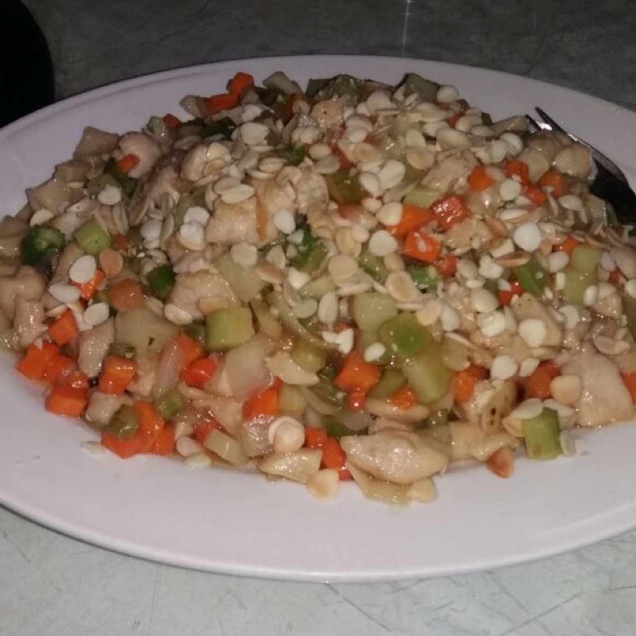 Pollo con vegetales