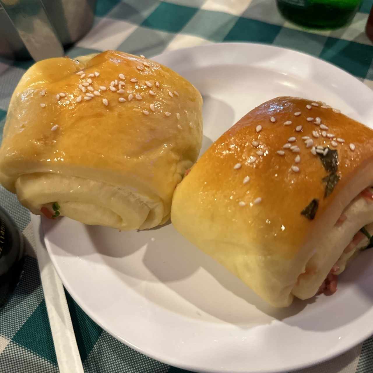 Pan con cebollina