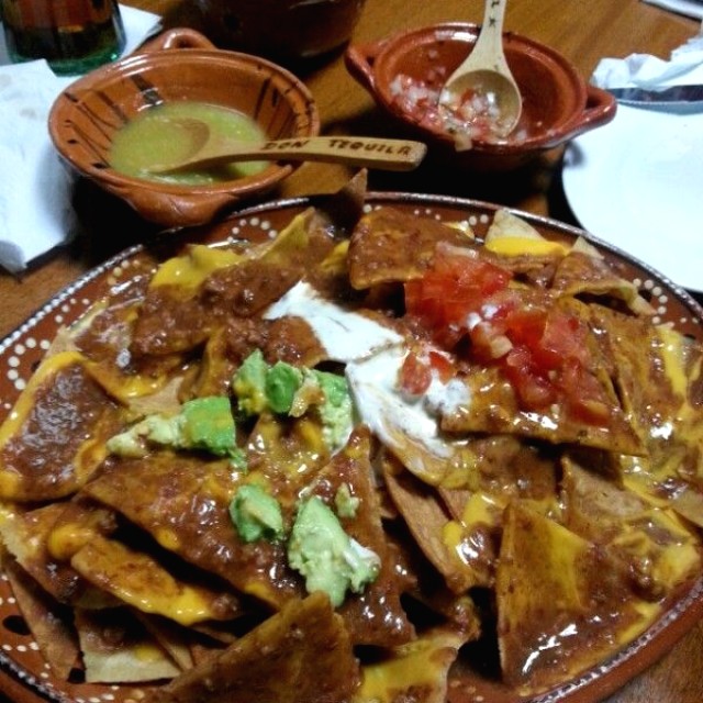 Nachos de carne