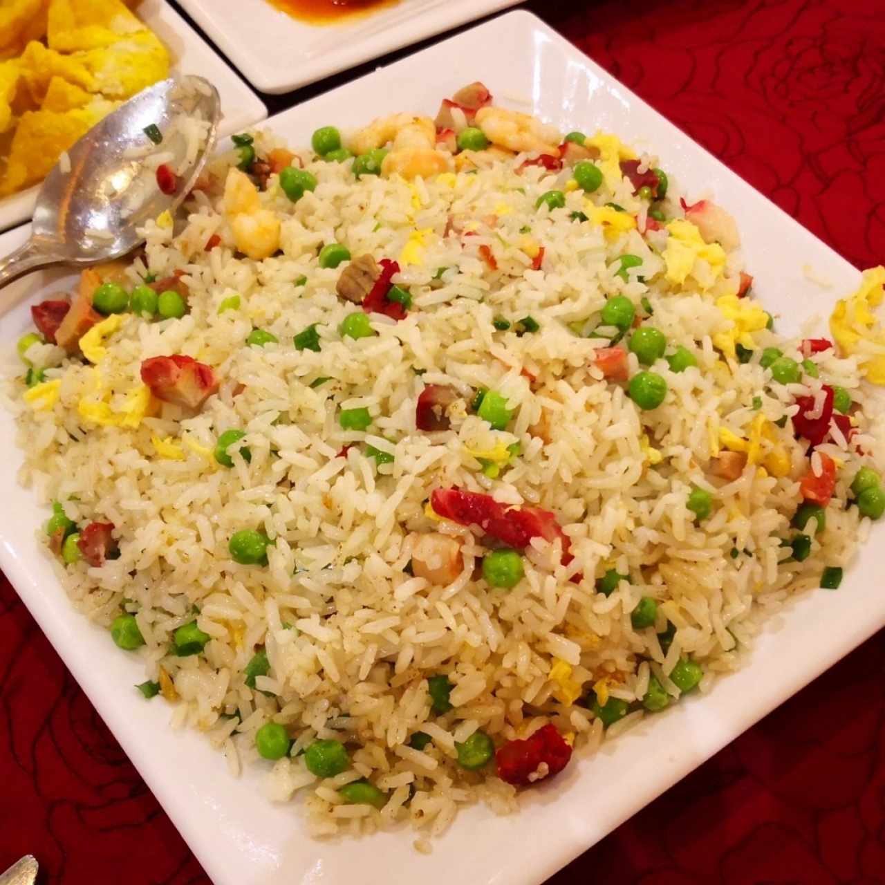arroz de combinación estilo chino