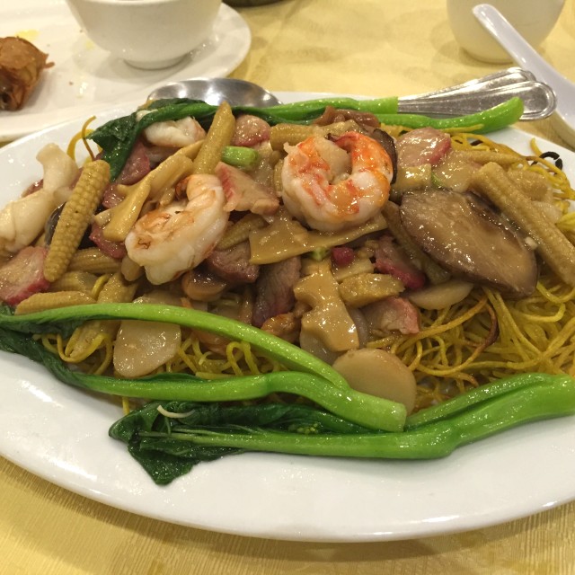 chow mein combinación