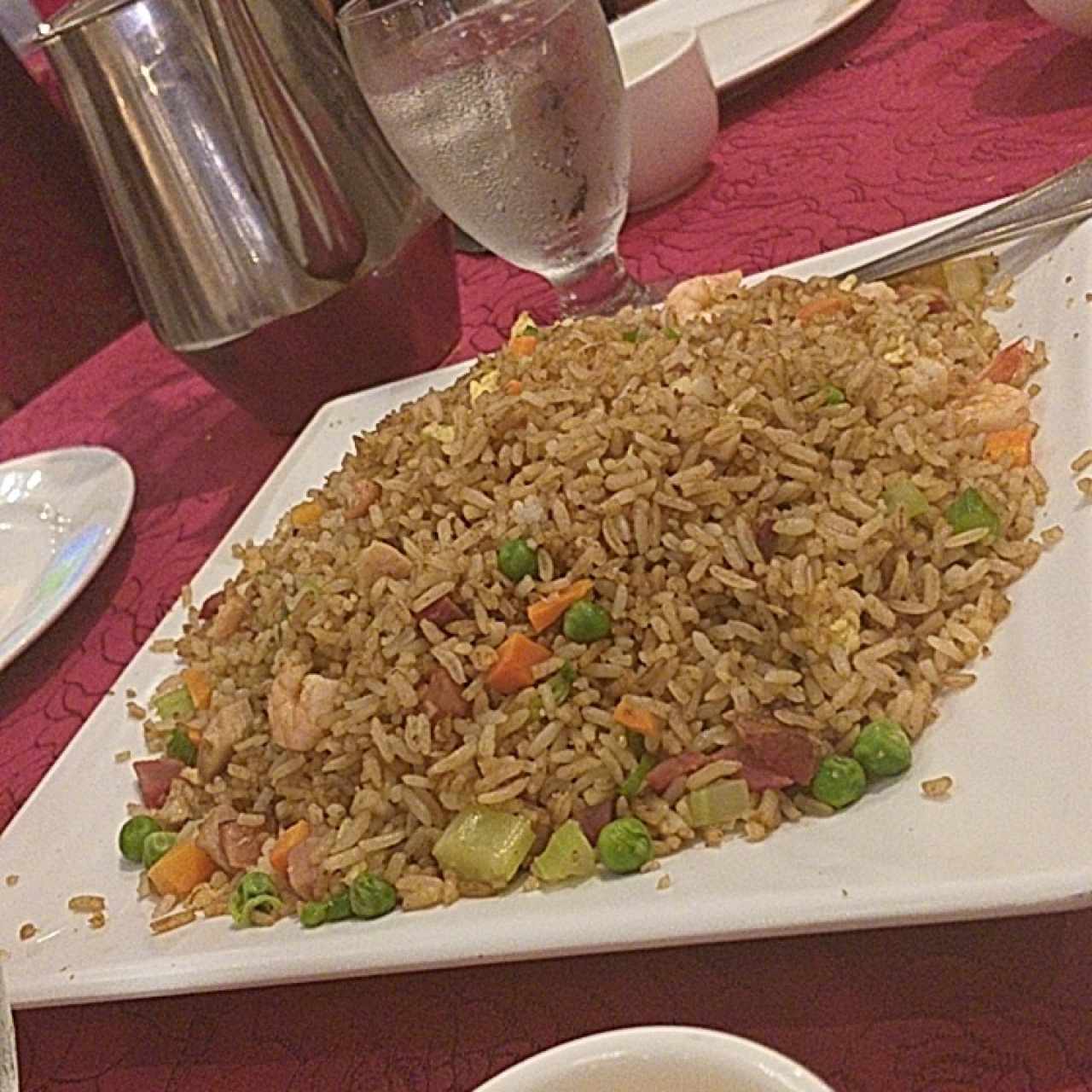 arroz combinación 