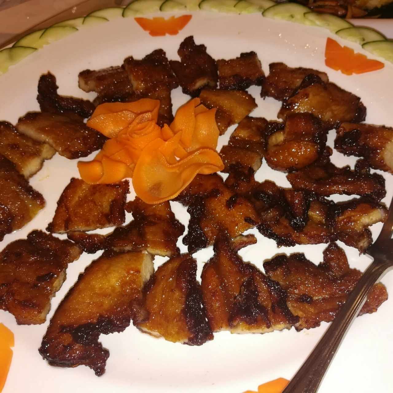 puerco especial con miel