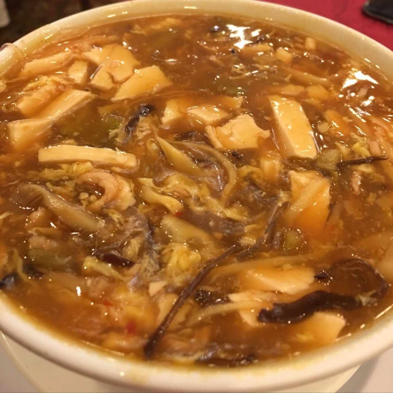 Sweet and sour soup