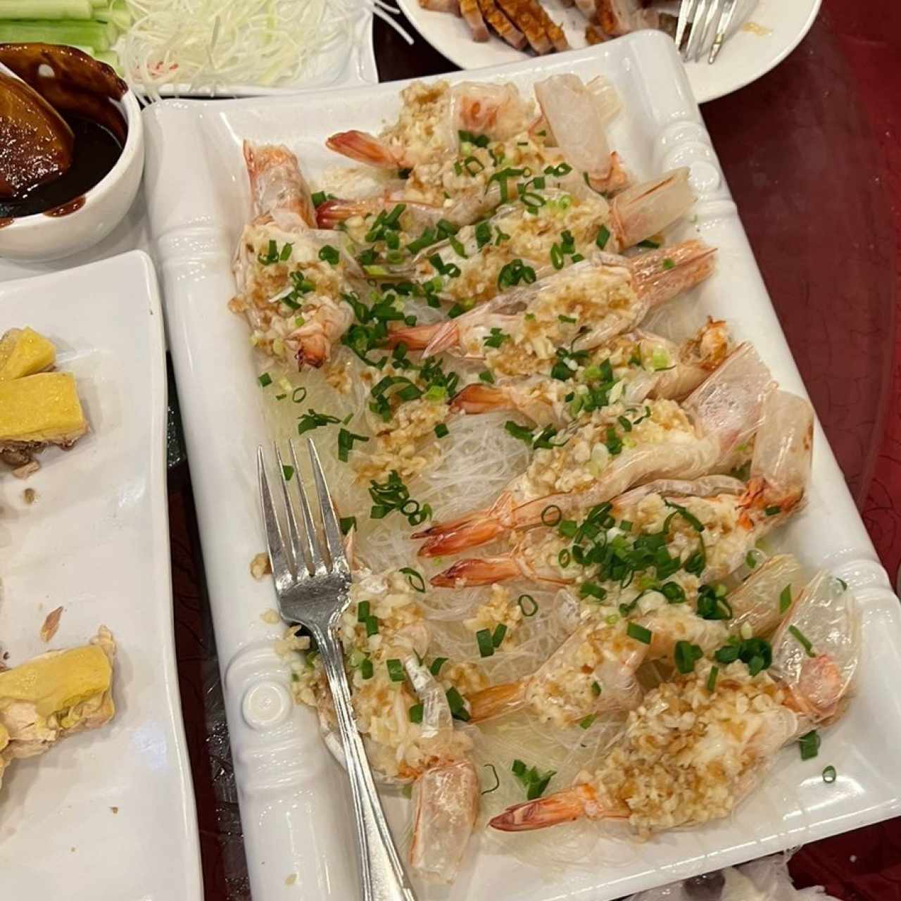 Langostino con ajo