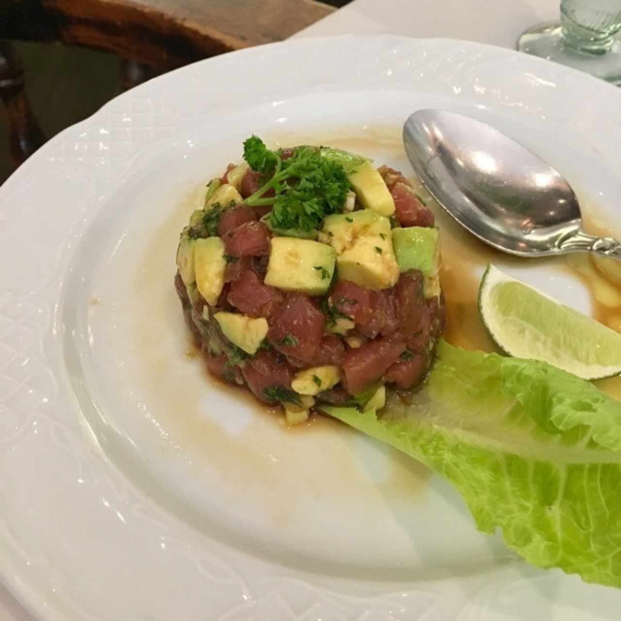 Tartar de atun 