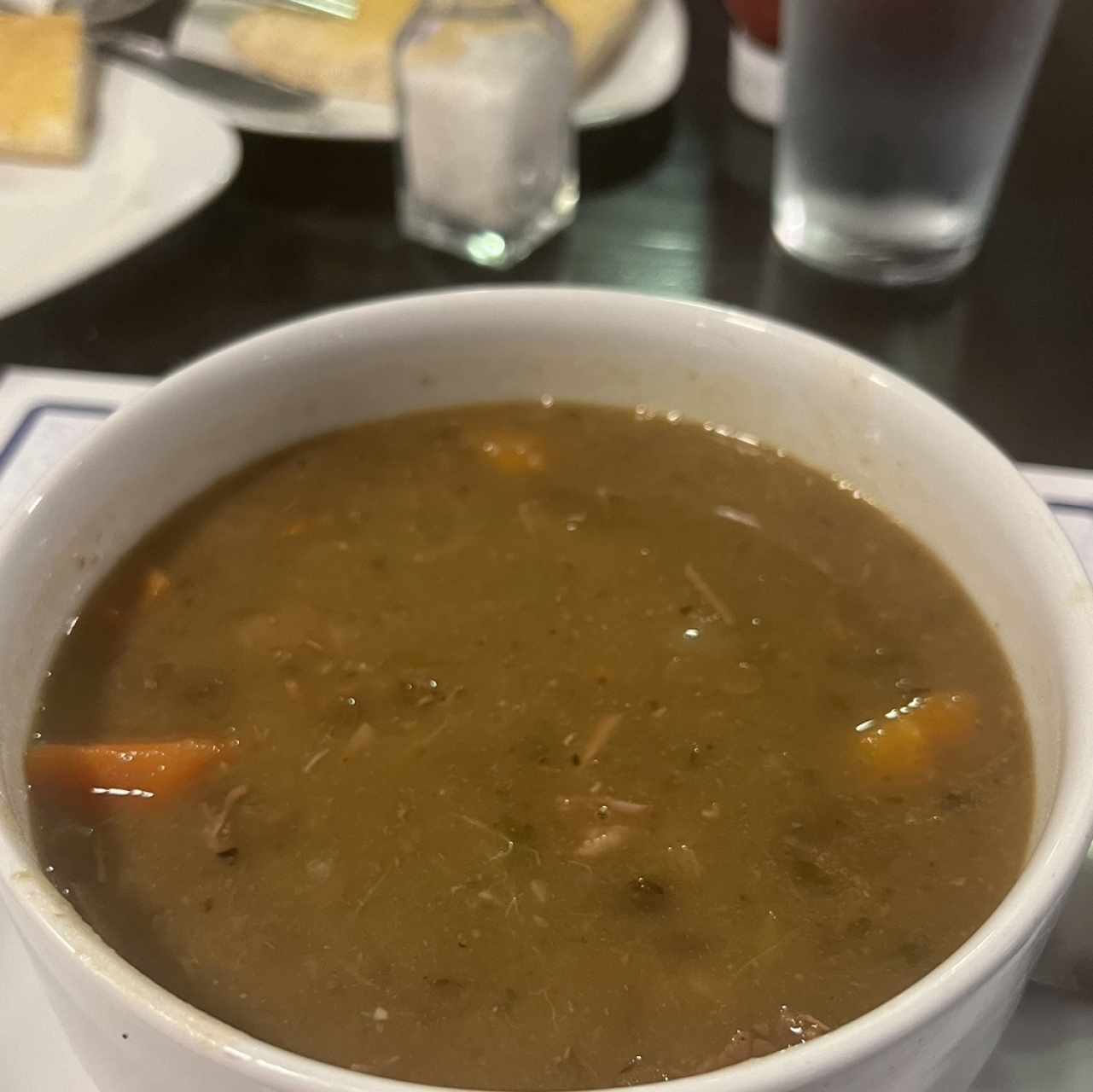 Sopa de Lenteja con Carne