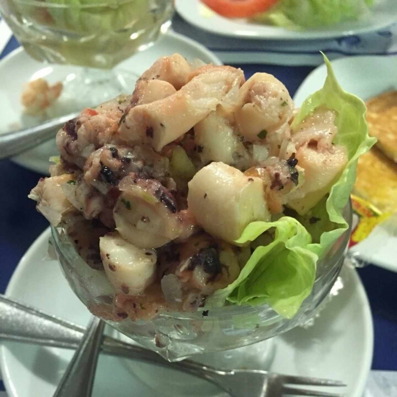 cebiche de pulpo