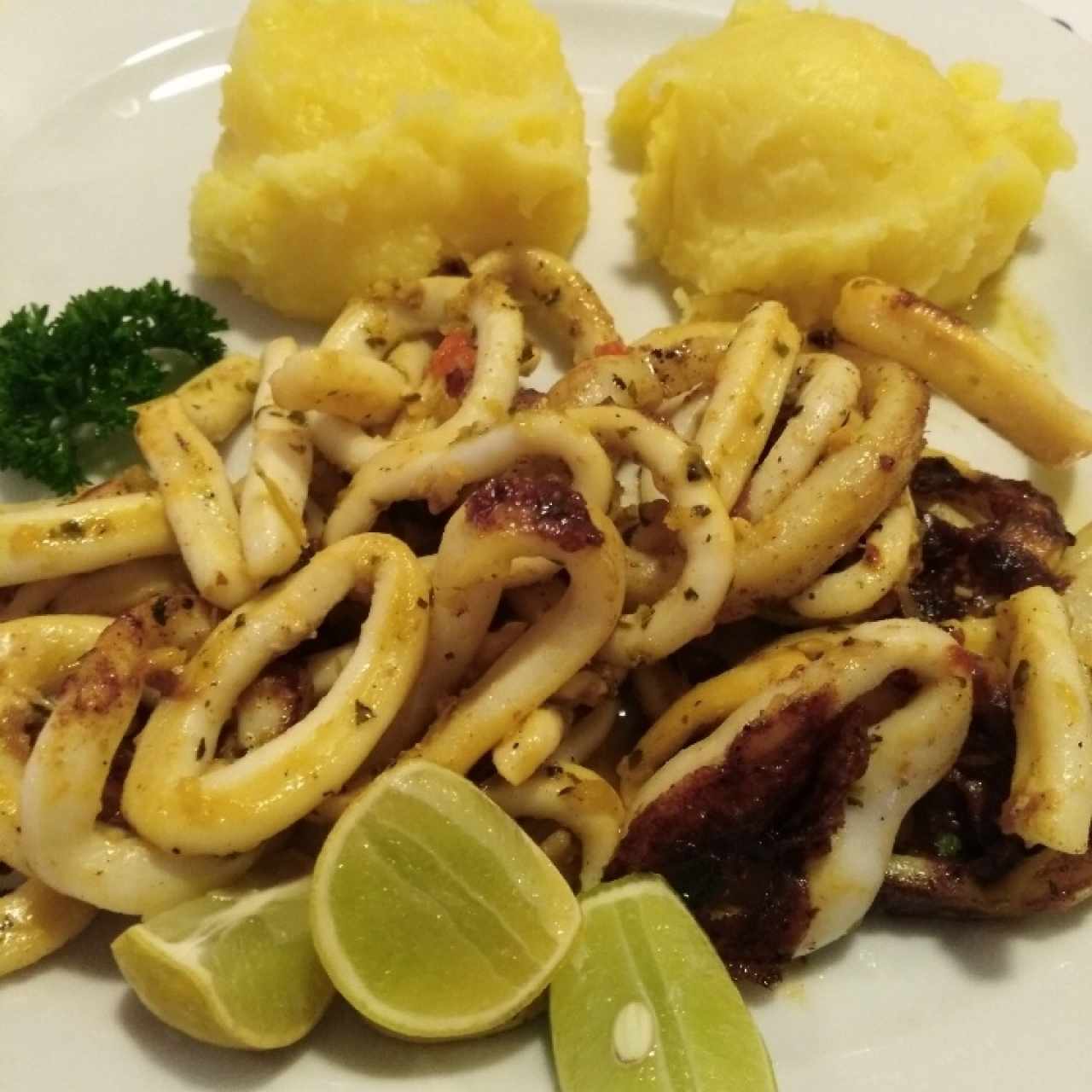 calamares a la parrilla