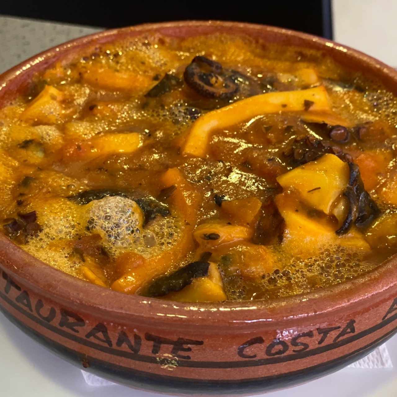 Cazuela de Mariscos