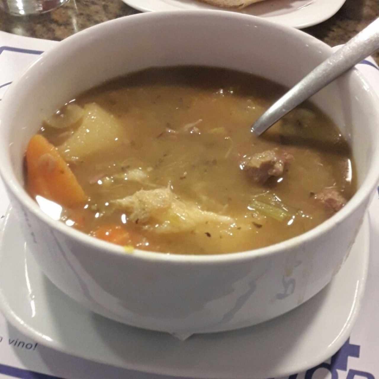 sopa de lentejas 