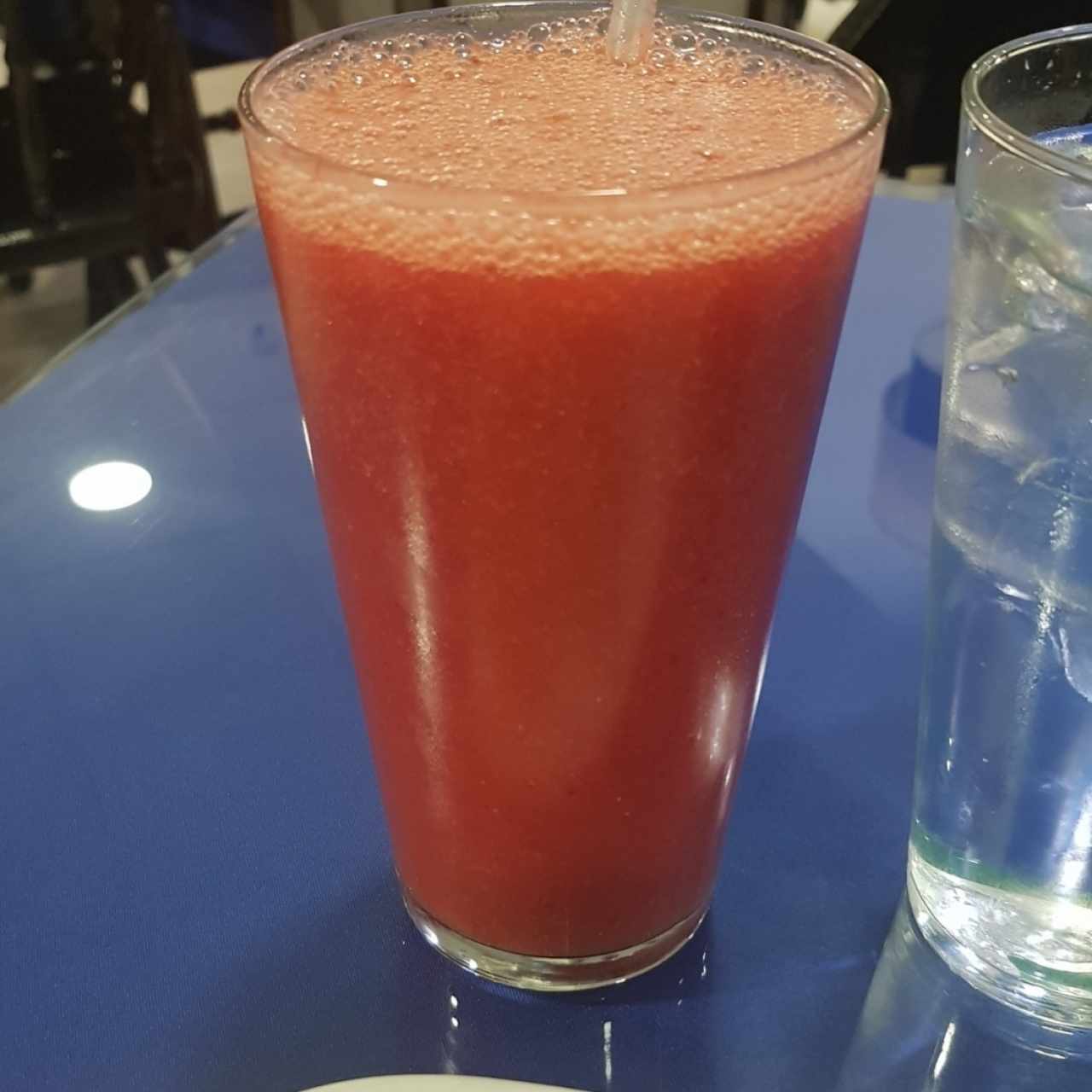 jugo de fresa