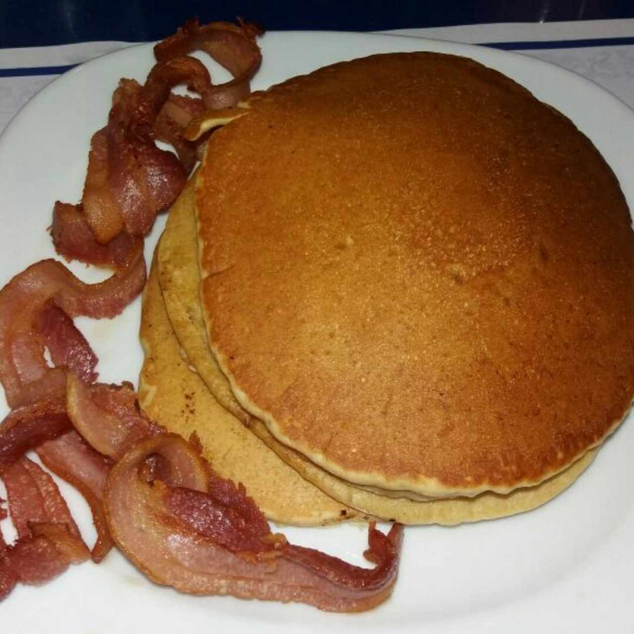 Pancakes con Bacon