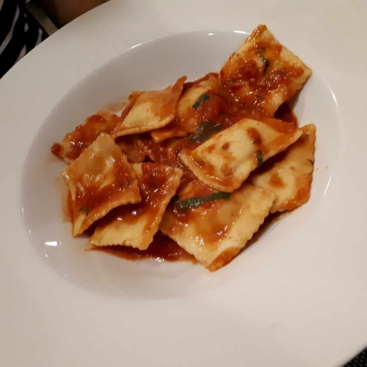 raviolis de queso