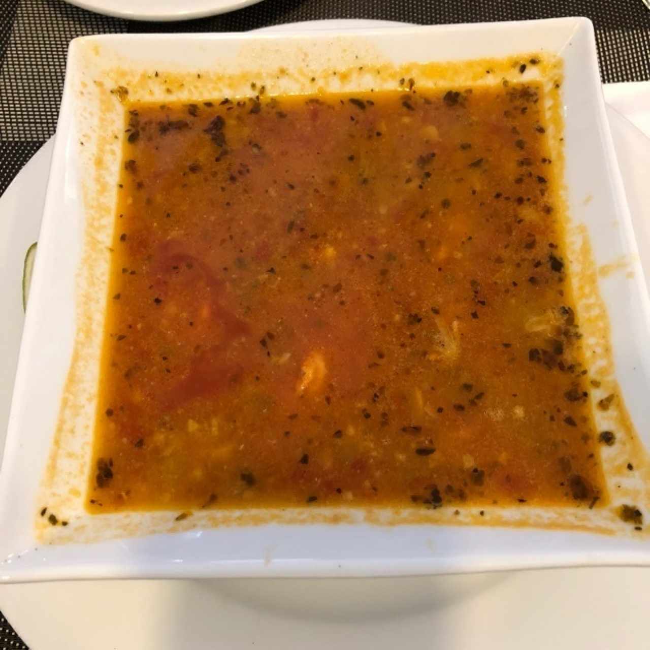 Sopa de mariscos