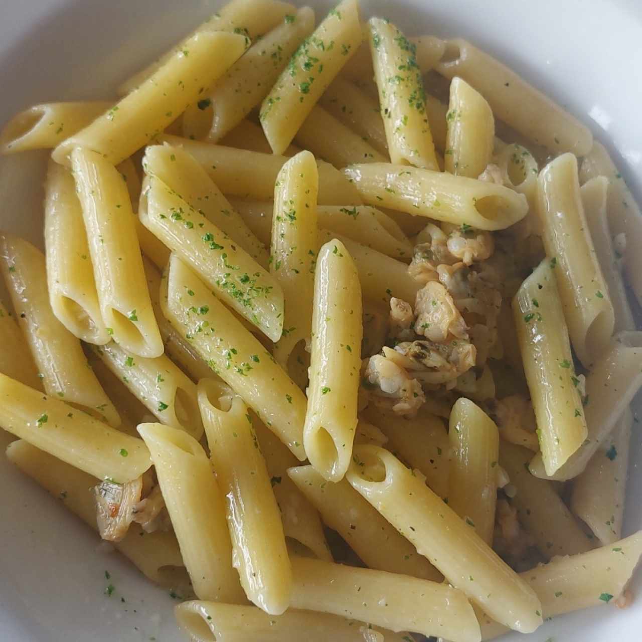 pasta con almejas