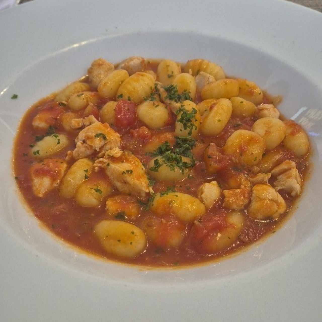 Gnocchi con Pollo