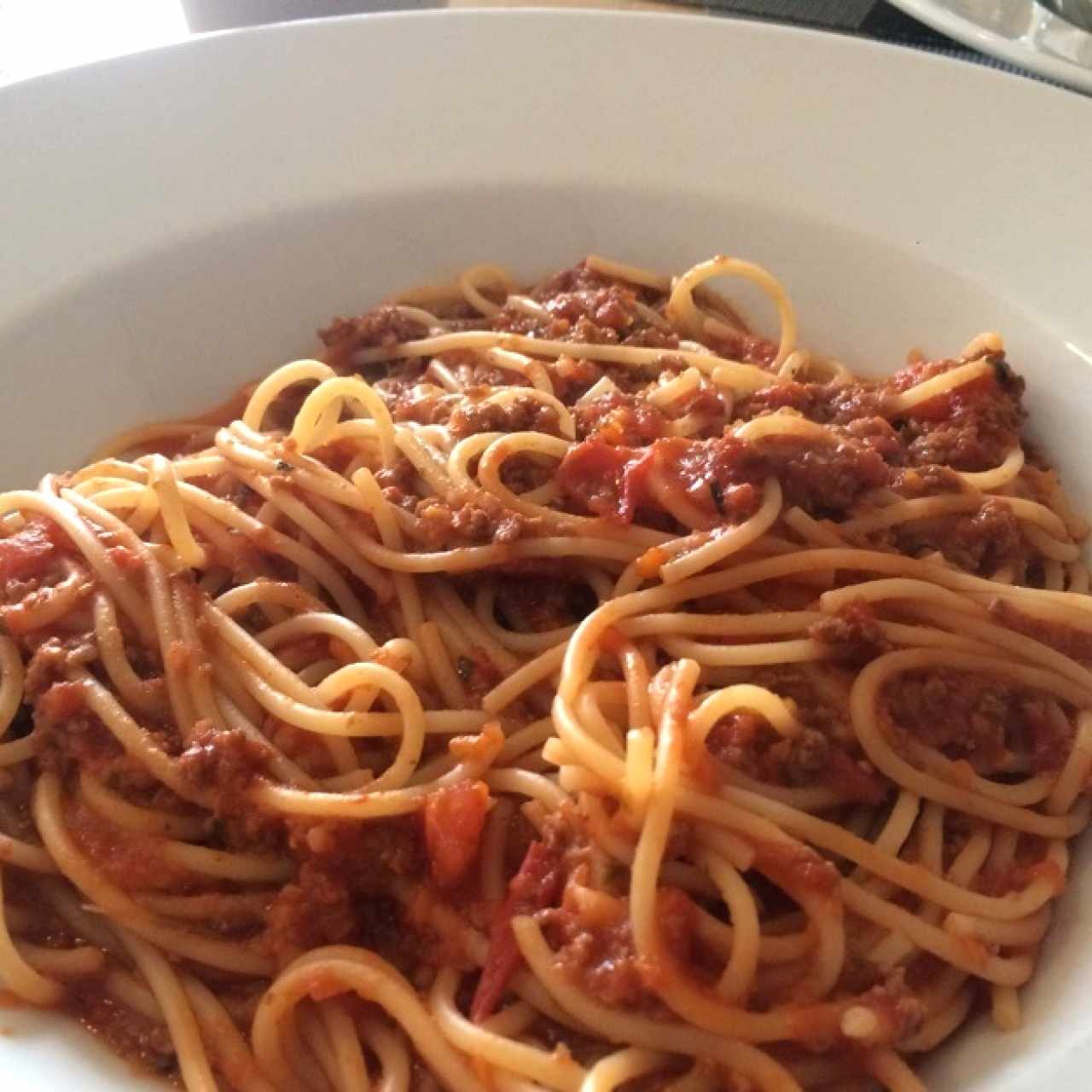 spaguetti boloñesa