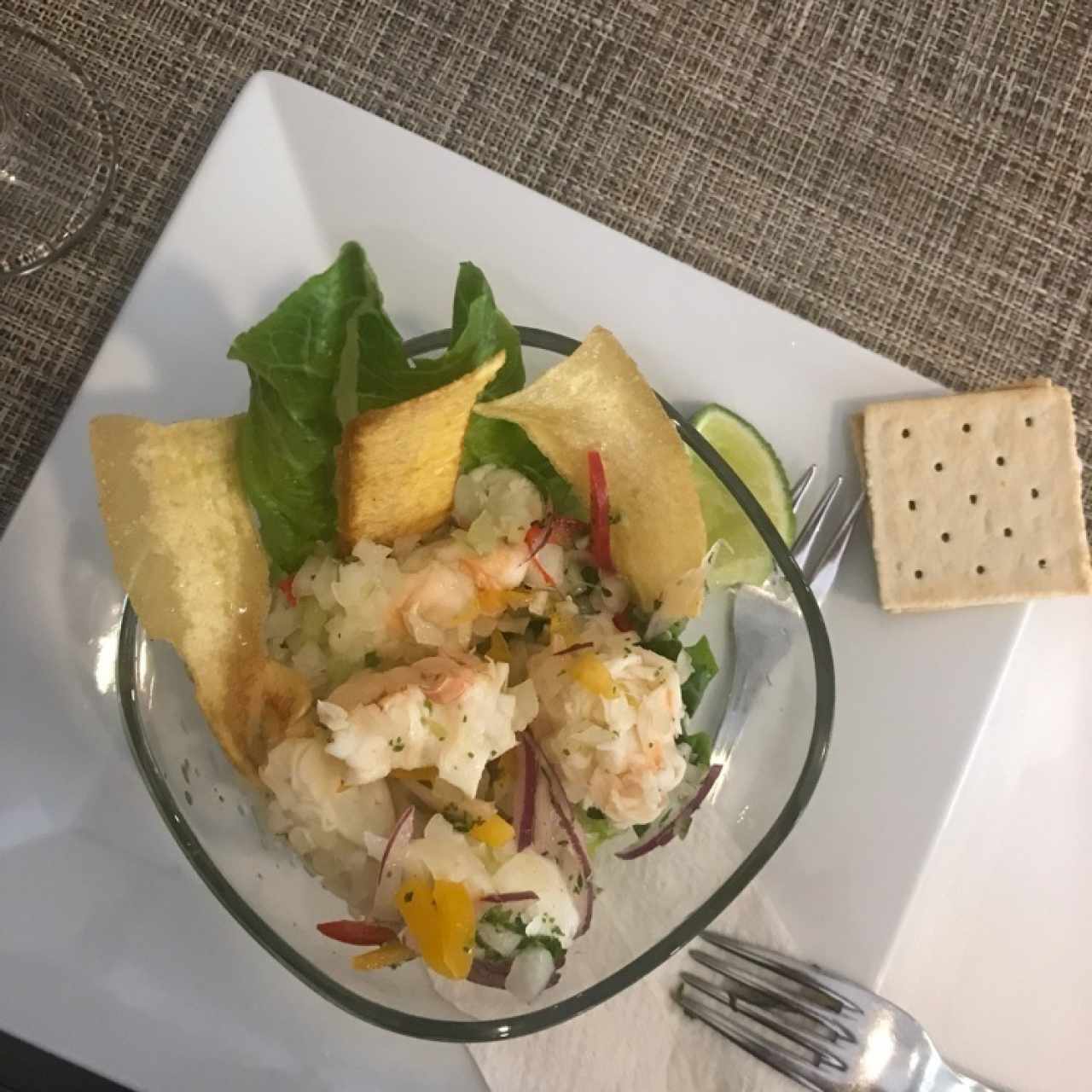 ceviche de langosta